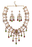 Classical crystal Victorian Necklace_2 colors