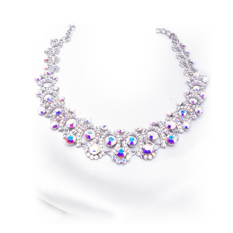 Charming Crystal Evening Necklace