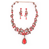 Elegant Classical crystal Necklace_4 colors