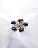 FLOWER SHAPE LUCITE BROOCH_4 colors