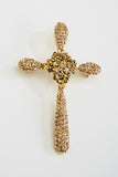 CROSS CRYSTAL BROOCH_8 colors