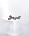 Classic Antique Bow Crystal Brooch