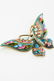 Crystal Fancy Swallowtail butterfly Brooch_8 colors