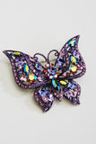 Crystal Swallowtail Butterfly BROOCH_2 colors