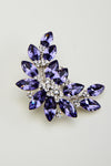 Fancy crystal Bouquet Brooch_6 colors