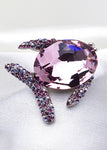 PRETTY FISH SWAROVSKI CRYSTAL BROOCH_2 colors