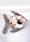 PRETTY FISH SWAROVSKI CRYSTAL BROOCH_2 colors