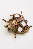 Crystal Ladybug Brooch_8 colors