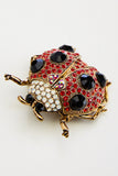 Crystal Ladybug Brooch_8 colors