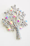 Crystal Apple Tree Brooch_7 colors