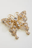 Crystal Luxury Swallowtail Butterfly Pin Brooch_5 colors