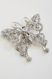 Crystal Luxury Swallowtail Butterfly Pin Brooch_5 colors