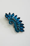 Crystal  Indian Chief Feather Pendant Brooch_8 colors