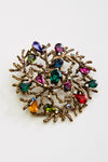 Elegant Branch Crystal Brooch_2 colors