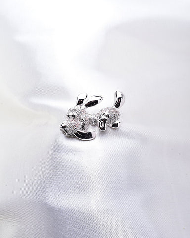 BIG RH CLEAR SWAROVSKI CRYSTAL