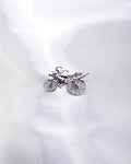 MOTORCYCLE SWAROVSKI CRYSTAL BROOCH