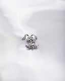 RABBIT SWAROVSKI BROOCH