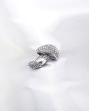 PINE MUSHROOM SWAROVSKI CRYSTAL BROOCH