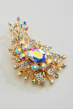 Elegant Bouquet fancy Crystal Brooch_6 colors