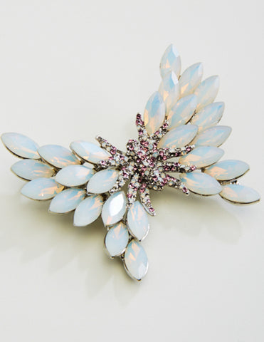 FANCY BEAUTIFUL BUTTERFLY GENUINE CRYSTAL BROOCH_5 colors