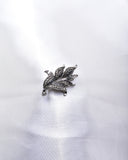 FLOWER LEAF CRYSTAL BROOCH_4 colors