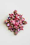 Victorian Crystal Brooch_9 colors