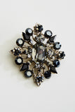 Victorian Crystal Brooch_9 colors