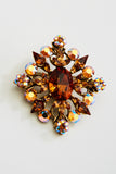 Victorian Crystal Brooch_9 colors