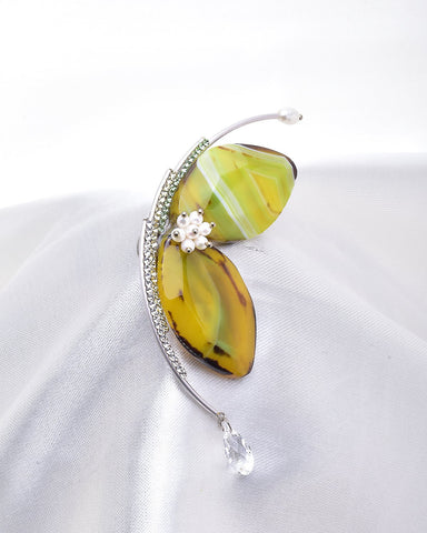 GD SWAROVSKI CRYSTAL NATURAL STONE
