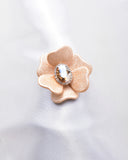 Beautiful Rose Flower Shape Brooch_4 colors