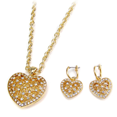 Constellation Heart Necklace Set_