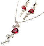 Crystal Necklace Set_5 colors