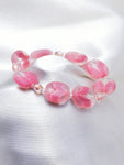 Round Square Natural Stone Stretch Bracelet_8 colors