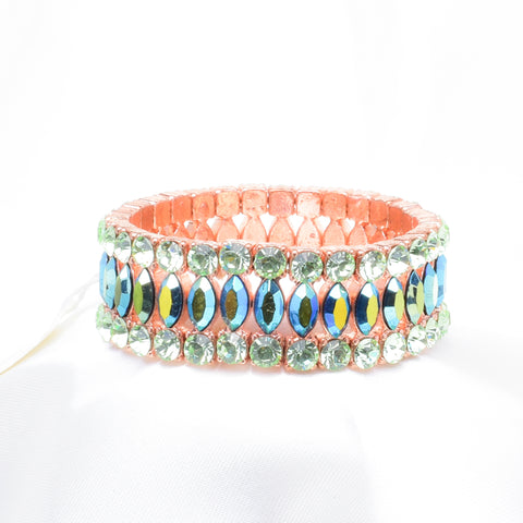 Fancy Marquise Crystal Stretch Bracelet