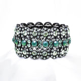 Elegant Fancy Crystal Stretch Bracelet_2 colors