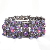 Fancy Classical Square Crystal Bracelet_7 colors