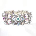 Fancy Classical Square Crystal Bracelet_7 colors