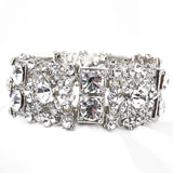 Fancy Classical Square Crystal Bracelet_7 colors