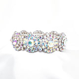 Fancy Round Crystal Stretch Bracelet_3 colors