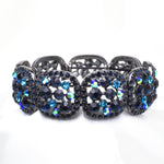 Elegant Round Square Stretch Bracelet_5 colors