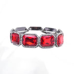 Fancy Leg tangle Crystal Stretch Bracelet_3 colors