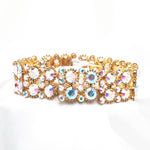 Classical Square Crystal Stretch Bracelet_4 colors