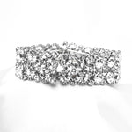 Classical Square Crystal Stretch Bracelet_4 colors