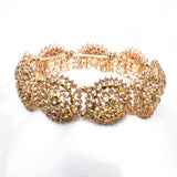 Elegant fancy Round Crystal Stretch Bracelet_20 colors