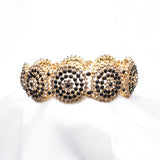 Elegant fancy Round Crystal Stretch Bracelet_20 colors