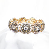 Elegant fancy Round Crystal Stretch Bracelet_20 colors