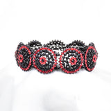 Elegant fancy Round Crystal Stretch Bracelet_20 colors