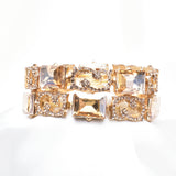Elegant Fancy Crystal Stretch Bracelet_3 colors