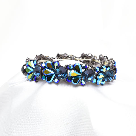 Elegant crystal Stretch Bracelet_2 colors