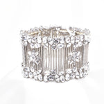 Beautiful Elegant Classical Crystal Slender Stretch Bracelet